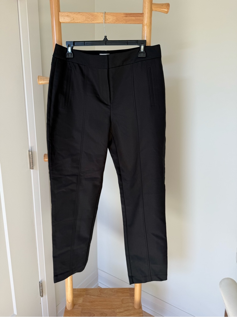 Black Slim Ankle Pants